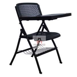 培训椅 塑钢教学椅 带写字板椅 企业会议椅 会议室用椅
