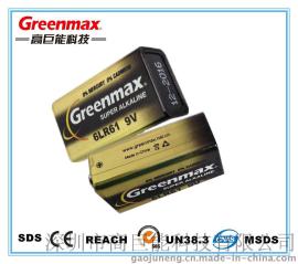 供应线麦克风配套电池 9V干电池 方形电池 6LR61 碱性电池 1604A