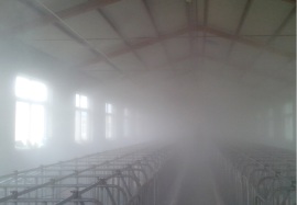 养猪场全厂自动喷雾加湿降温消毒设备