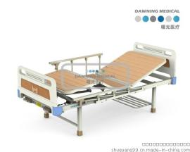 曙光BC2008A实木床面双摇医用病床-护理床 适用于家庭手动护理床