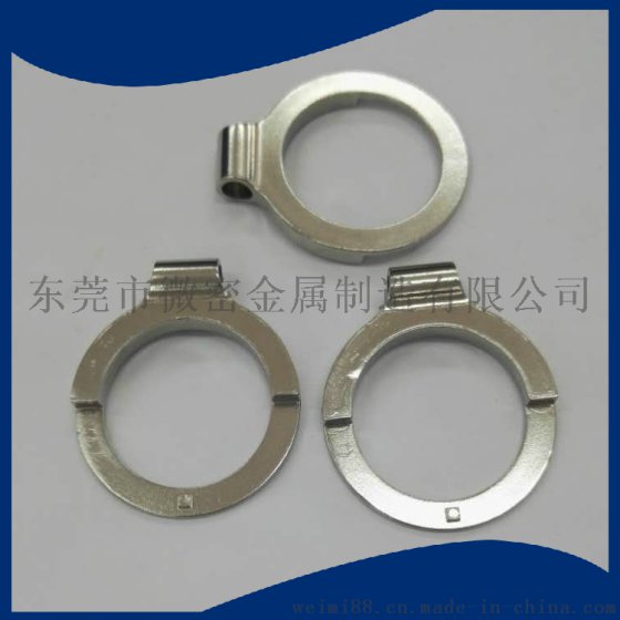 金属钥匙扣饰品配件 mim不锈钢粉末注射成型 异形零件不锈钢精铸