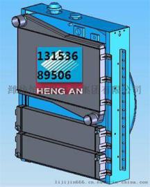 上海陕汽自卸车340马力水箱中冷器配件
