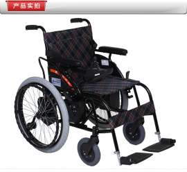 互邦HBLD4-F 电动轮椅轻便折叠型代步车老年人手推电动二用