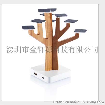 热销欧美XD树形太阳能手机充电器 树形太阳能移动电源