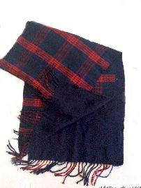 梭织晴纶围巾 双面围巾